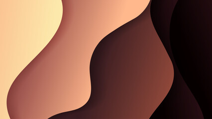 Abstract background with soft gradient color and dynamic shadow on background .Vector background for wallpaper. Eps 10