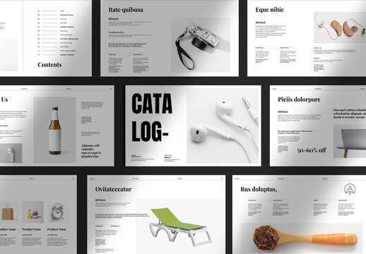 Catalog Presentation Template