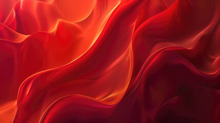 Obraz premium Red abstract background. Dynamic shapes composition