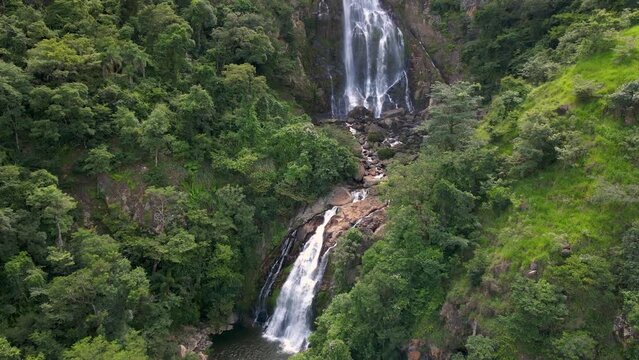 RPPN Waterfall in Capitolio, Minas Gerais, Brazil