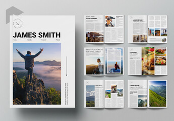 Travel & Toure Magazine Template
