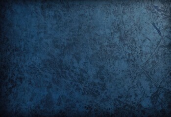 Fototapeta premium Textured Navy Blue Grunge Wall