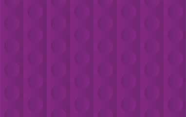 Dark purple concave circular shapes background. Seamless circular shapes, verticle repeat pattern, tiles. 
Editable template. EPS 10 - obrazy, fototapety, plakaty