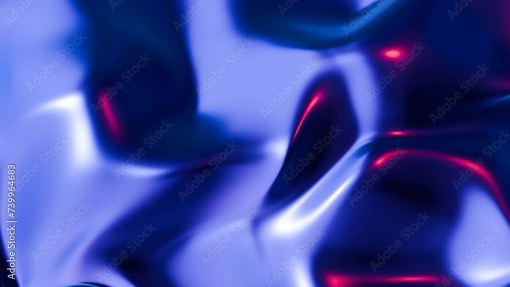 Poster abstract trendy vibrant loop animated background