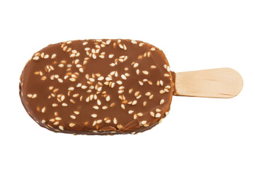 Ice cream isolated on a white background