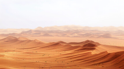 Fototapeta na wymiar brown desert under bright sky during daytime 