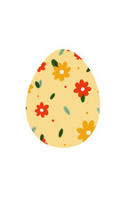 Oeuf De P&acirc;ques Floral