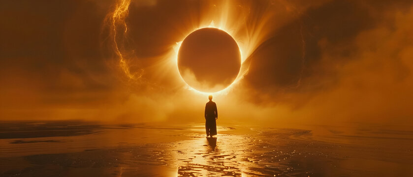 A scientist discovers a paradigm altering rift during an eclipse forever changing humanitys path