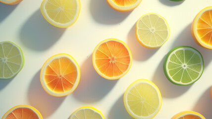 Citrus Medley Under Sunlight