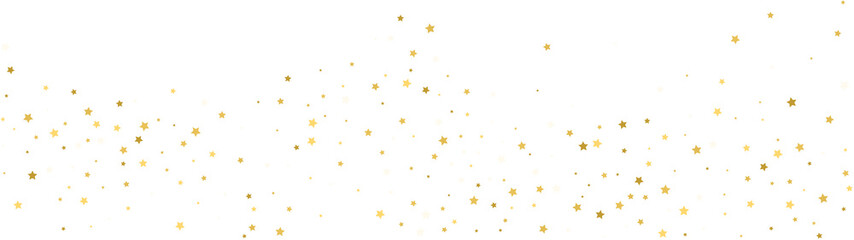 Magic gold sparkle star background.