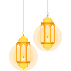 Flat Islamic Lantern