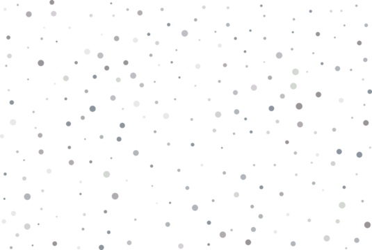 Silver polka dot confetti