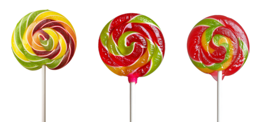 lollipop set png. set of lollipops PNG. Sucker with swirls isolated. lollipop top view. lollipop flay lay png