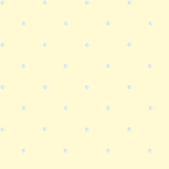Polka dots on a yellow background. Seamless pattern. Children's party, baby shower, birthday. Simple design for wallpaper, cards, wrapping paper, stationery..