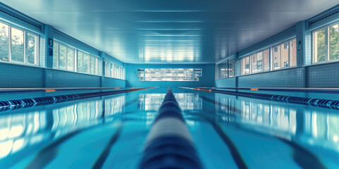 Swimming Club extra scholar activities copy space