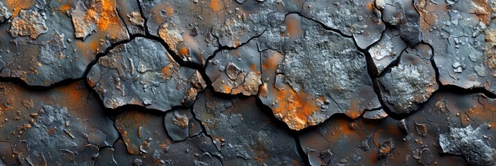 Rough, craggy, ancient volcanic rock texture, Background Image, Background For Banner