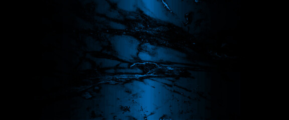 Vector blue scary dark blue walls, slightly light dark concrete cement texture for background, blue wall scratches, abstract blue background texture concrete wall gradient.	