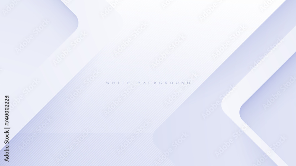 Poster abstract white background dynamic shape design vector