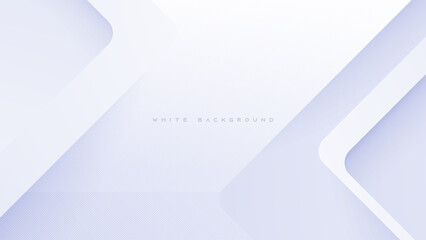 Abstract white background dynamic shape design vector