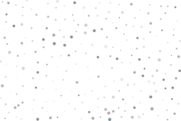 Silver polka dot confetti