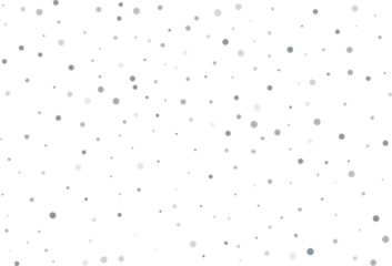 Silver polka dot confetti