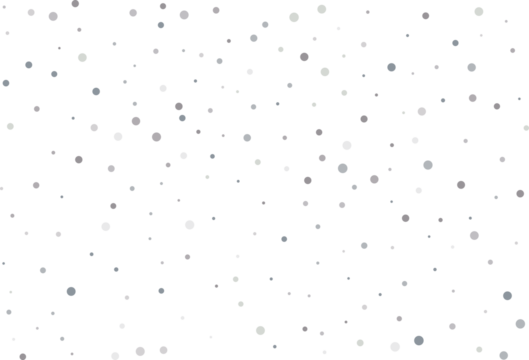Silver polka dot confetti