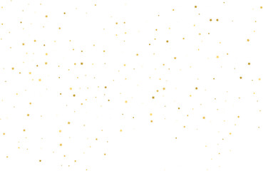 Golden stars background