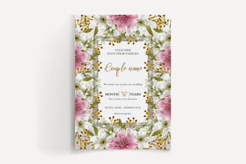 Save the date wedding invitation templates