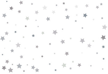 Fototapeta premium Bouquet of Silver Stars