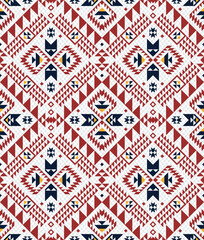 IKAT pattern Navajo style repeat illustration vector design