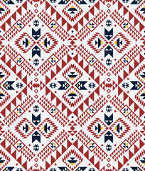 IKAT pattern Navajo style repeat illustration vector design