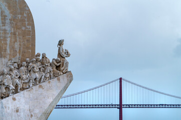 Obraz premium Monument to the Discoveries, Lisbon, Portugal