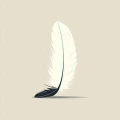 Vector Logo of Feather, Illustration
