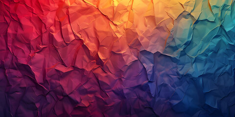 Colorful Paper Texture for Dynamic Backgrounds, Bright and Cheerful Background with Colorful Paper - Ai Generated - obrazy, fototapety, plakaty