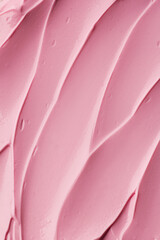 creamy pink texture