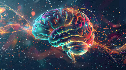 Colorful Digital Representation of Brain Activity