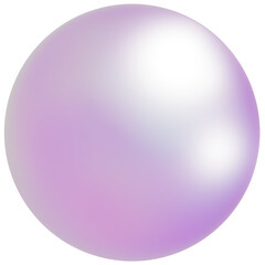 3d light pink blue jewelry pearl gem ball. Cute soft holographic gradient dreamy core y2k sphere. Sea shell mermaid