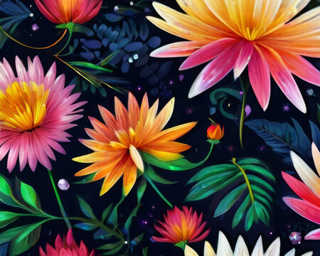 flower design background