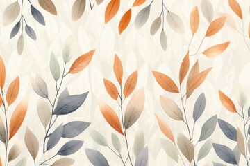 Floral pattern background illustration design