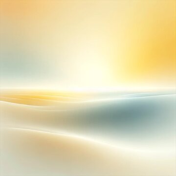 A serene and smooth abstract image that captures the essence of tranquility with a gradient of blending seamlessly into a gentle white light, evoking the calmness of a peaceful sky or a quiet sea
