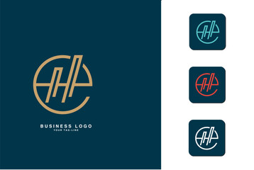 HE, EH, H, E, Abstract Letters Logo Monogram