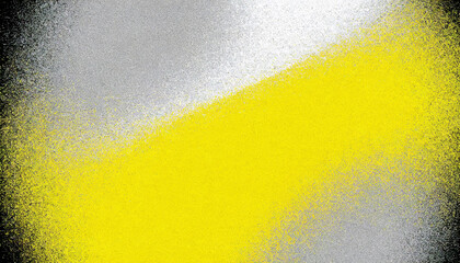 Grainy abstract background yellow gray white poster noise texture effect