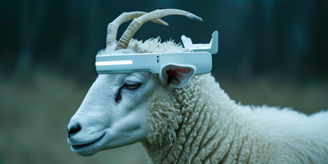 a device that translate animal thoughts into human language - obrazy, fototapety, plakaty