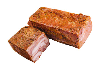 Raw chopped beef fillet seasoned with spices