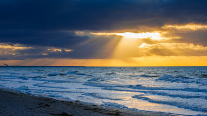 Sonnenuntergang am Meer © r.wfotos