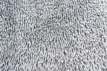 close-up view of a surface wet faux fur texture