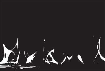 wooden table with Fire burning at the edge of the table on a dark background to display products