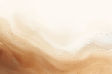 Abstract watercolor paint background dark Ivory gradient color with fluid curve lines texture - obrazy, fototapety, plakaty
