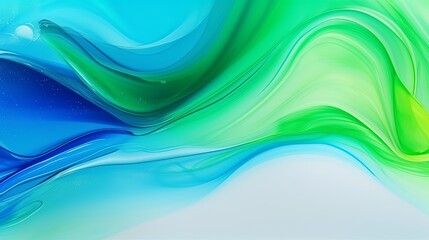 Abstract vivid green and blue colors background