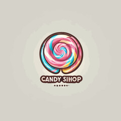 Candy Logo Vector Design Very Cool